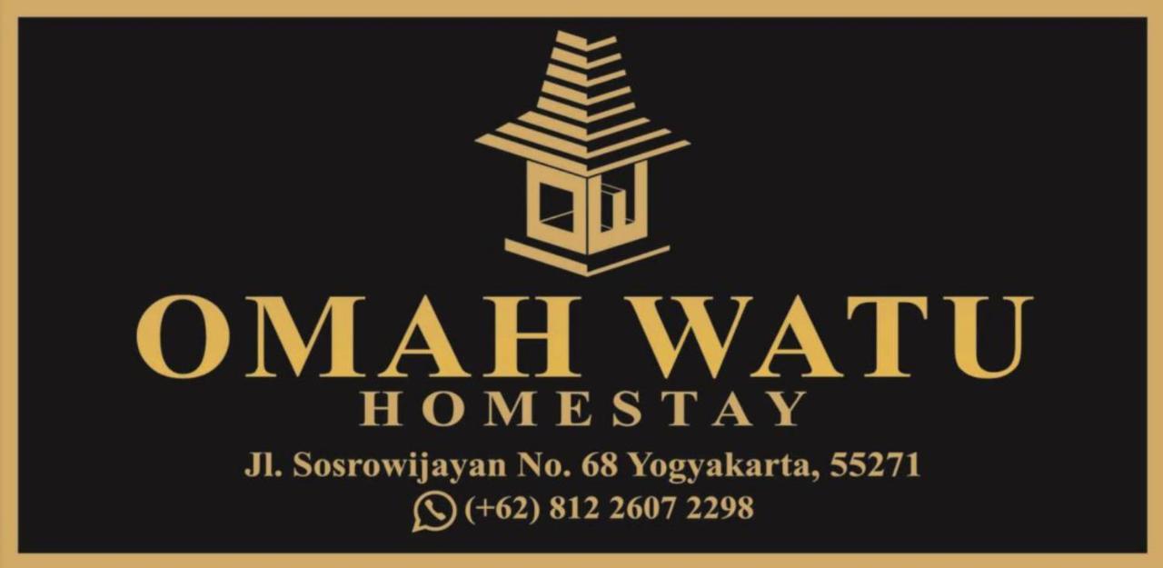 Omah Watu Homestay Джок'якарта Екстер'єр фото